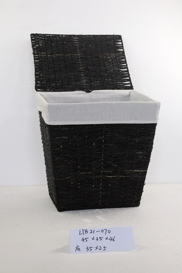 rattan woven storage basket