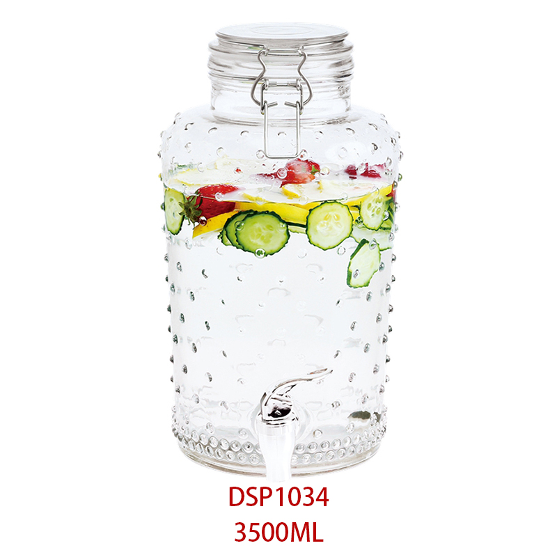 Glass beverage dispenser，water set, juice bottle,water bottle