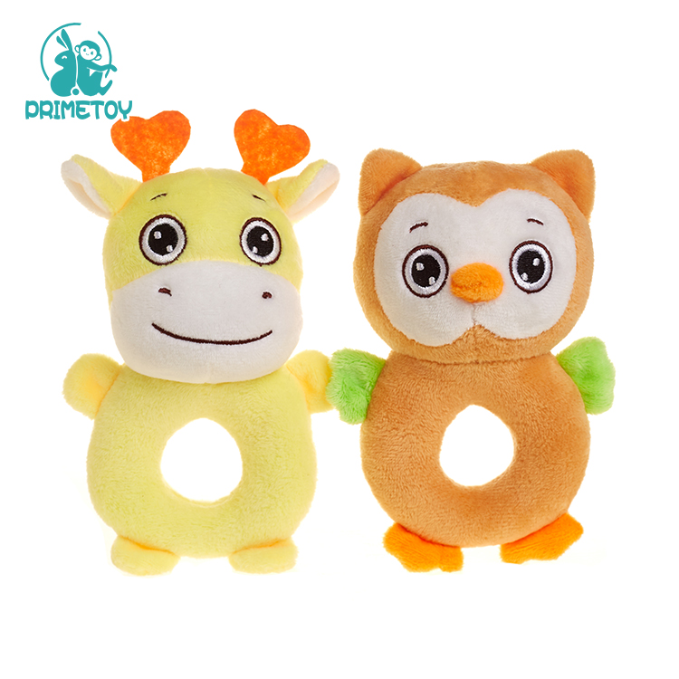 baby animal shape rattles
