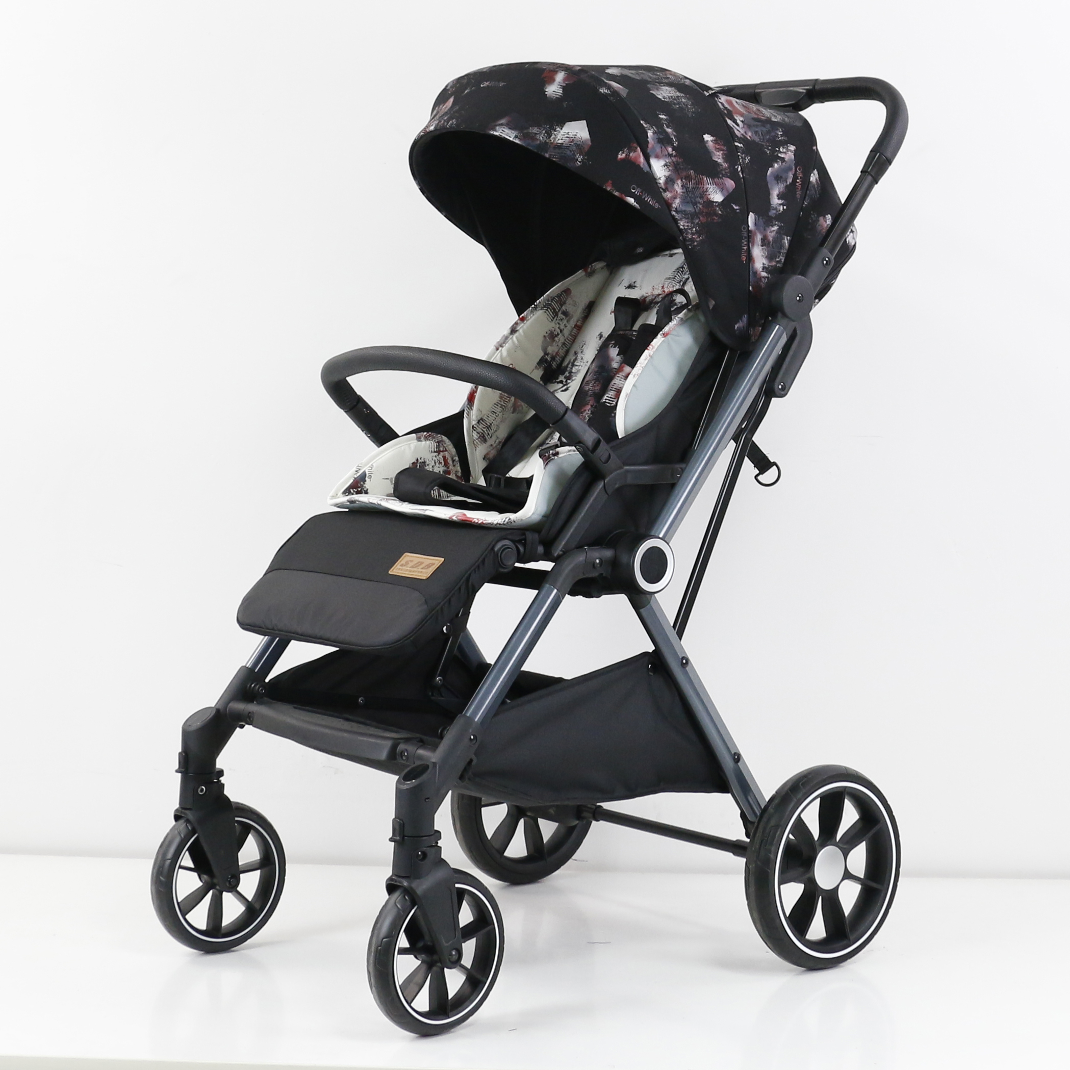 Sagebaby T900 luxury big wheel baby stroller pushchair high view baby buggy w seat convertible