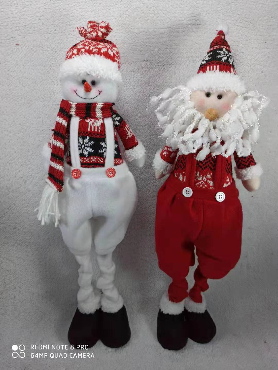 Christmas snowman Santa Claus