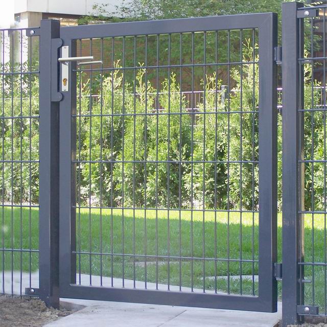 metal fence gate