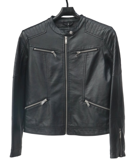 women's PU jacket;