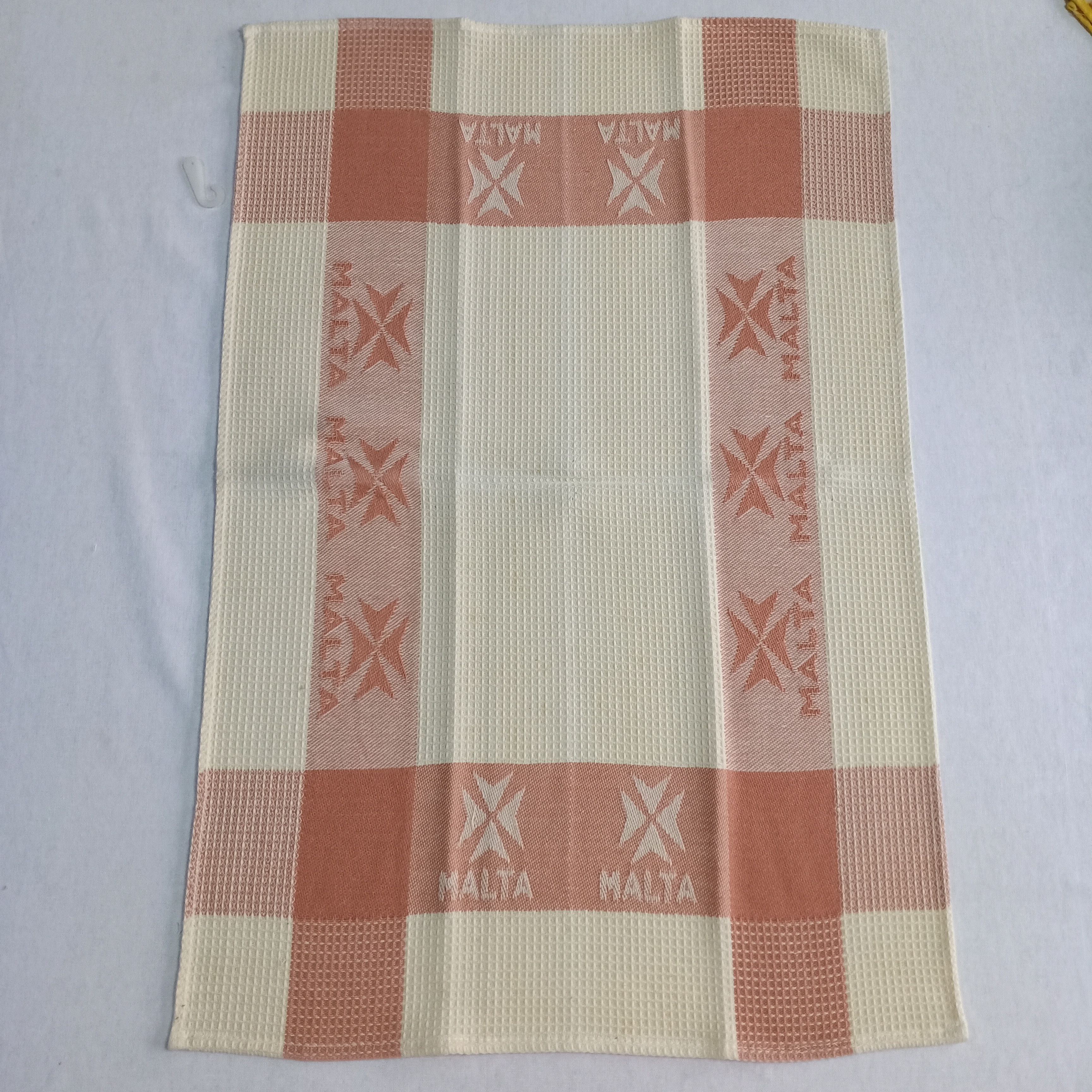 MALTA waffle jacquard tea towel