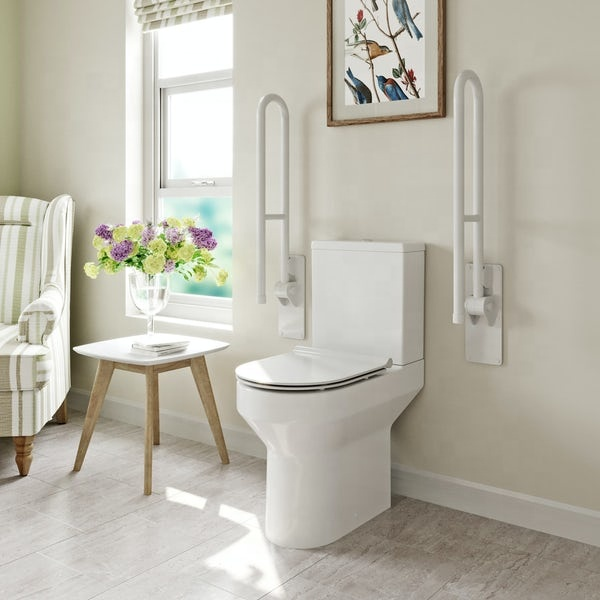 High toilet