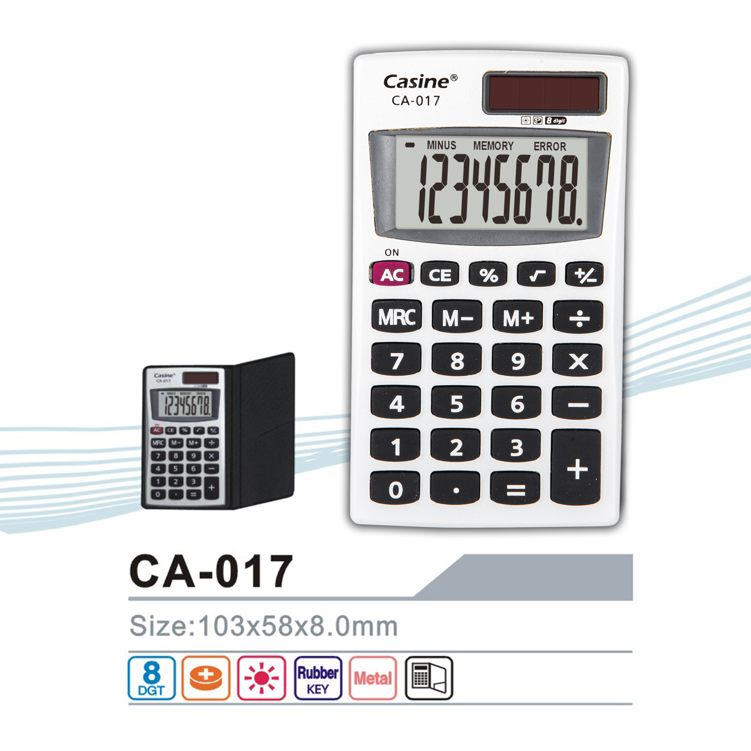 CA-017 - Casine- handheld calculator