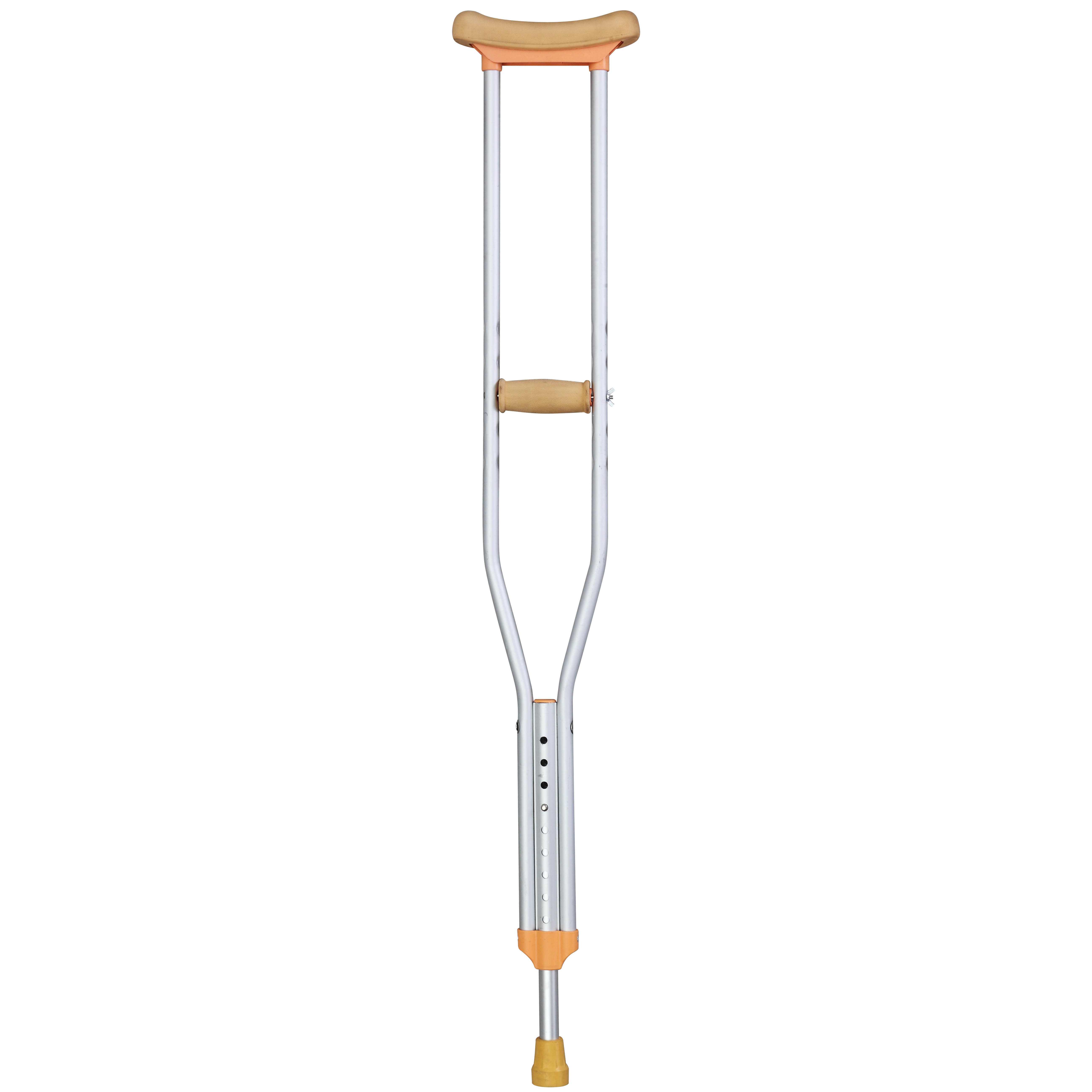 Aluminium crutches
