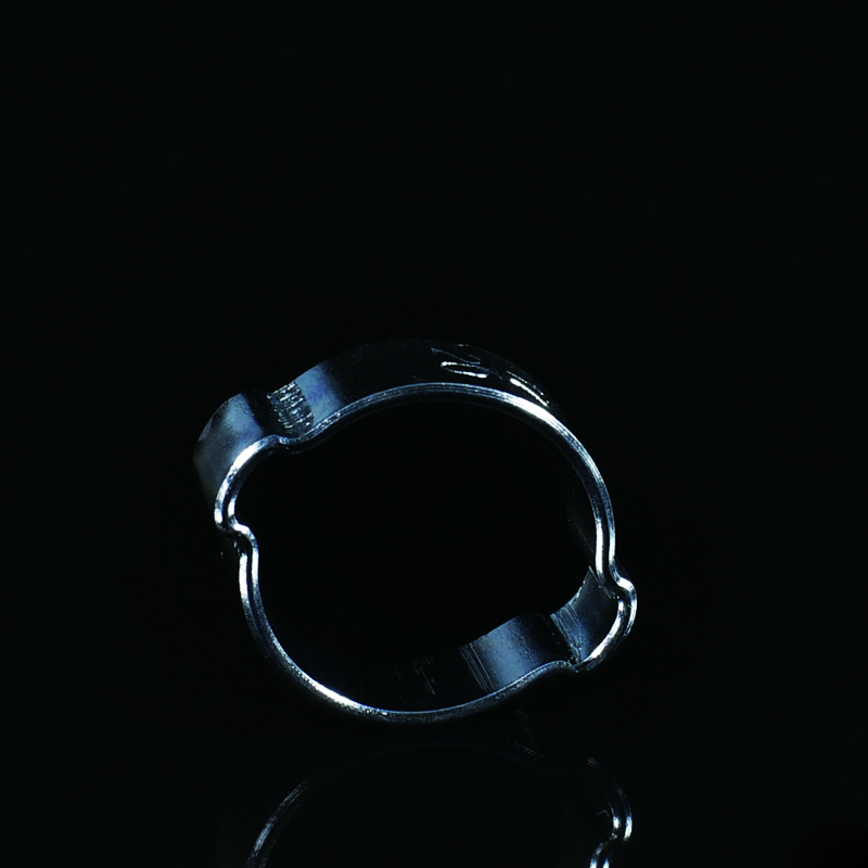 Double ear hose clamp