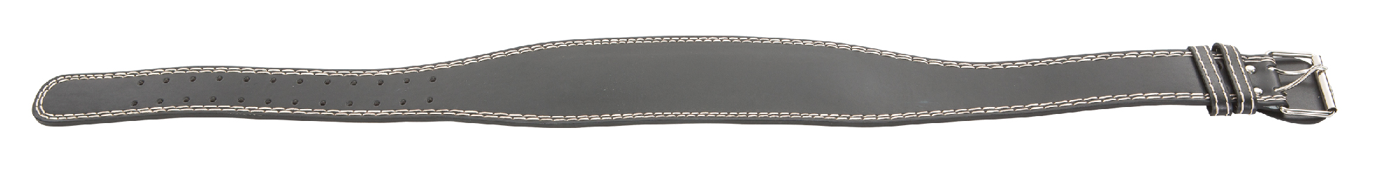 Leather weight lifting belt