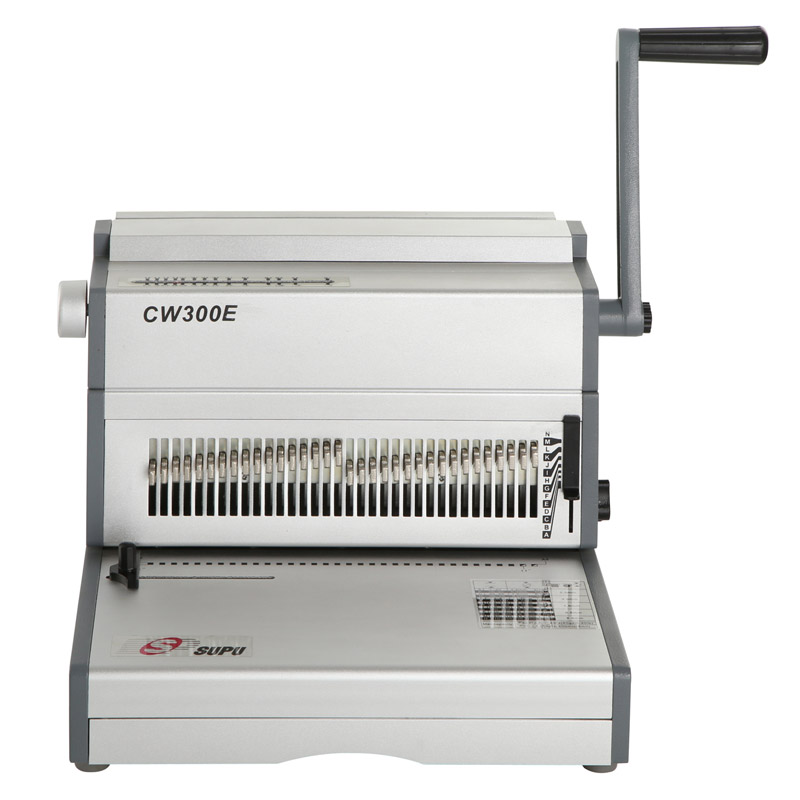 Double wire book binding machine CW300E