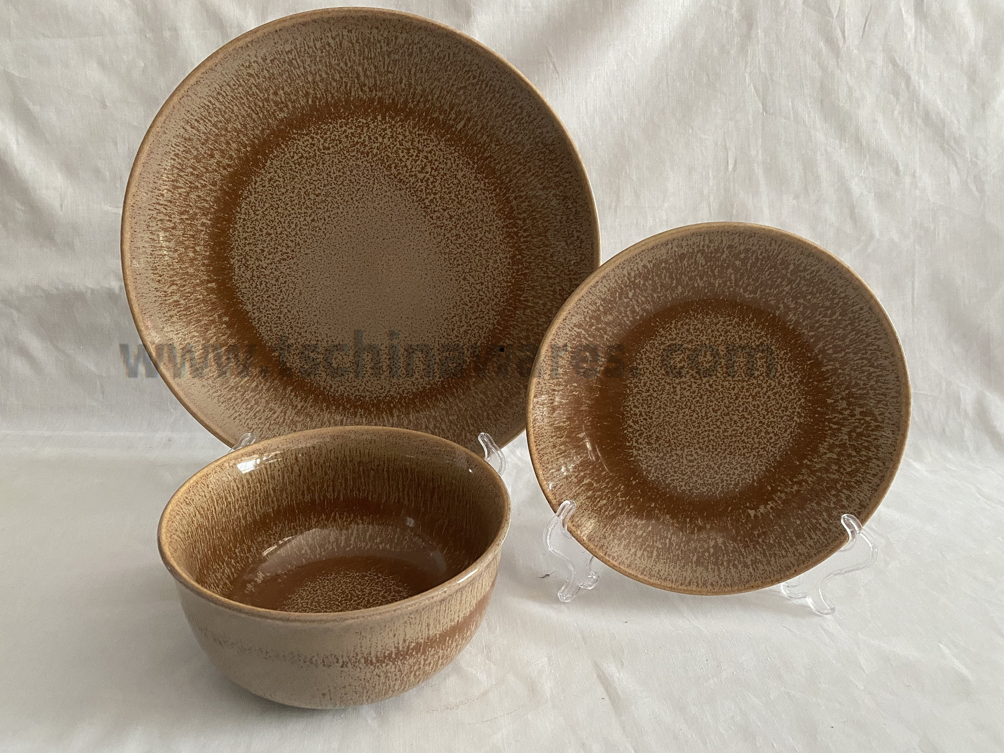 Reactive Glaze Dinnerware Set