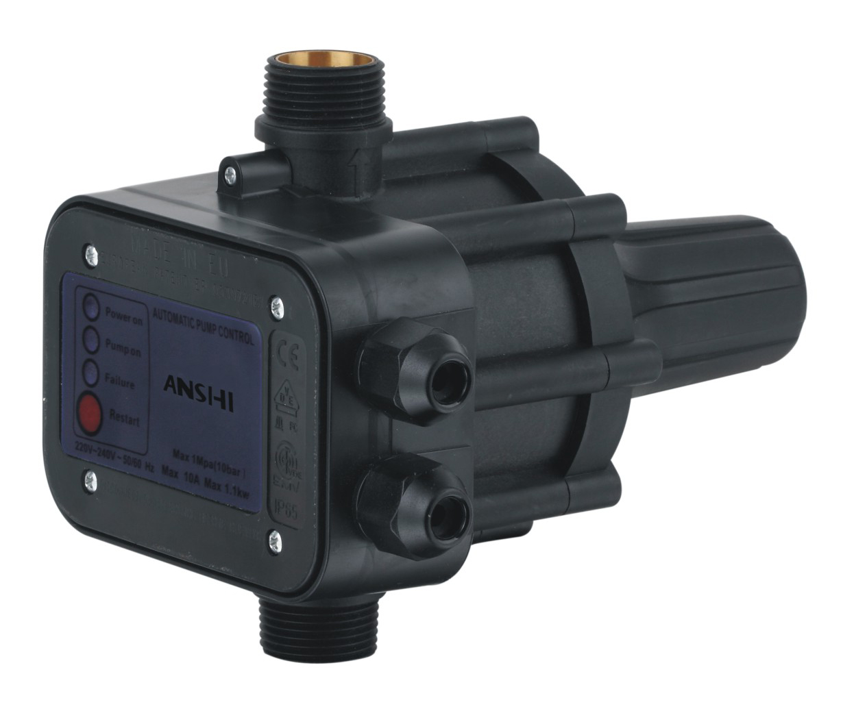 NIngbo Anshi Automatic Pressure Control with Socket for Water Pump DSK-1.3
