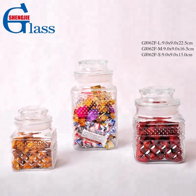 Lucid Empty Food Storage Glass Jar with Suitable Price