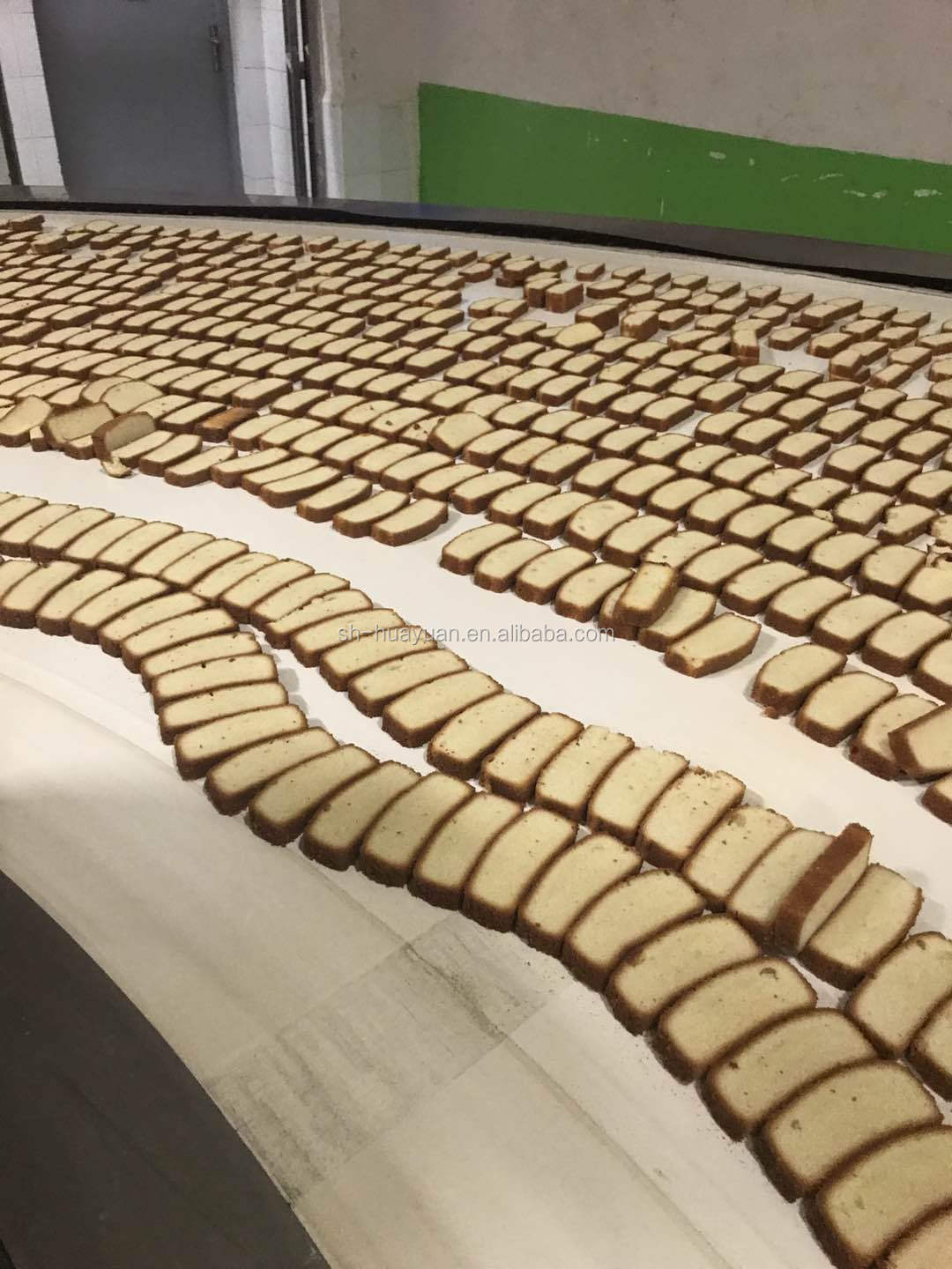 Full Automatic Sliced Dry Cake Production Line