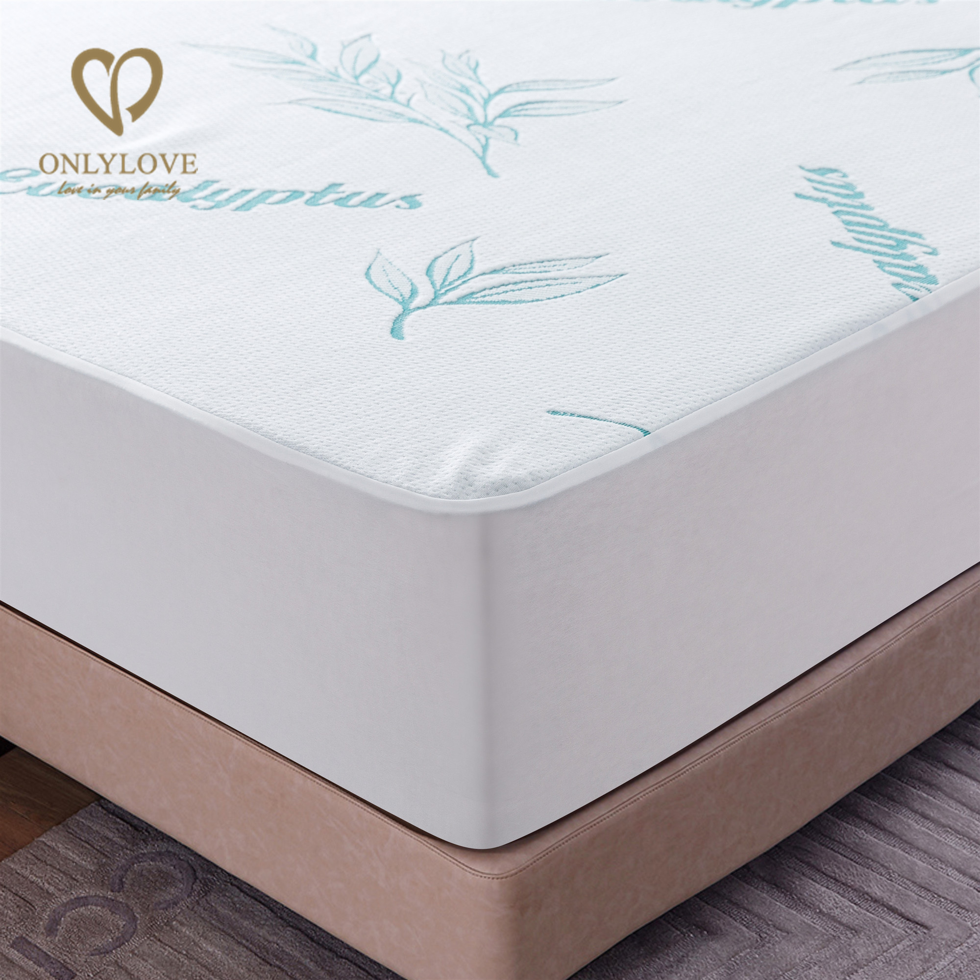 eucalyptus scented waterpfoof mattress protector