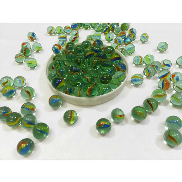 Glass marble bal