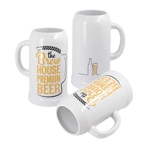 0.25/0.5L/20oz beer mug