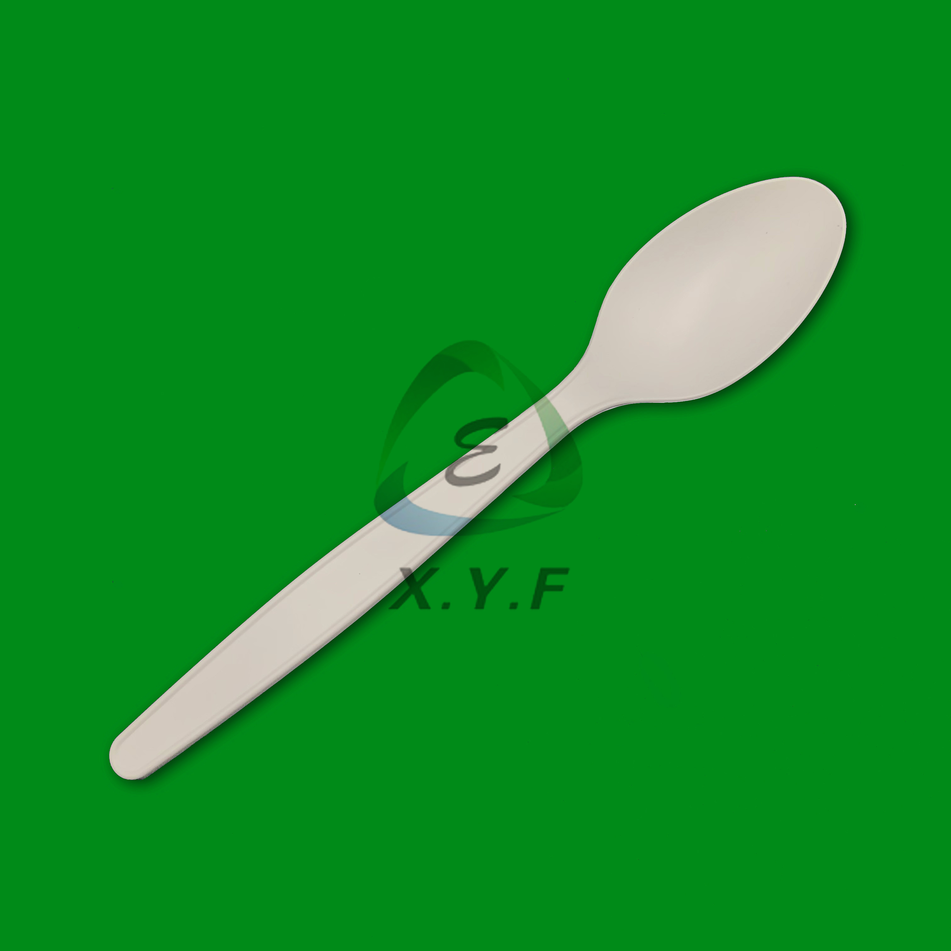 100% biodegradable and compostable CPLA dinner spoon
