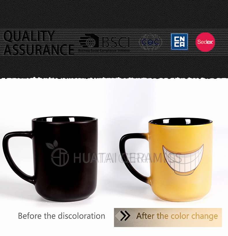 Ceramic mug Wholesale Ceramic Color Changing Mug
