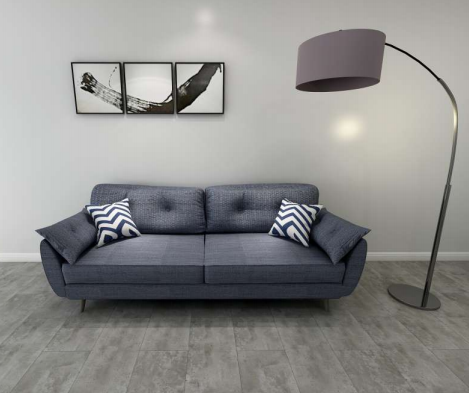 Eco-Friendly Waterproof 7.5mm stone SPC Plastic Floor