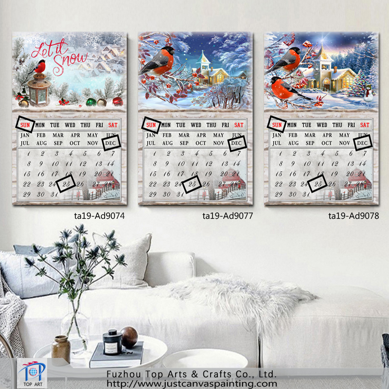 Calendar Canvas Printing