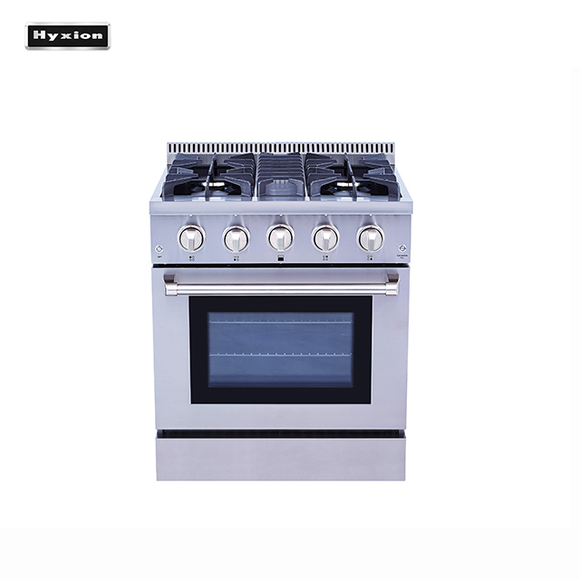 HRG 30 inch stainless steel gas range