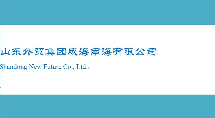 Shandong Foreign Trade Group Weihai Nanhai Co., Ltd.