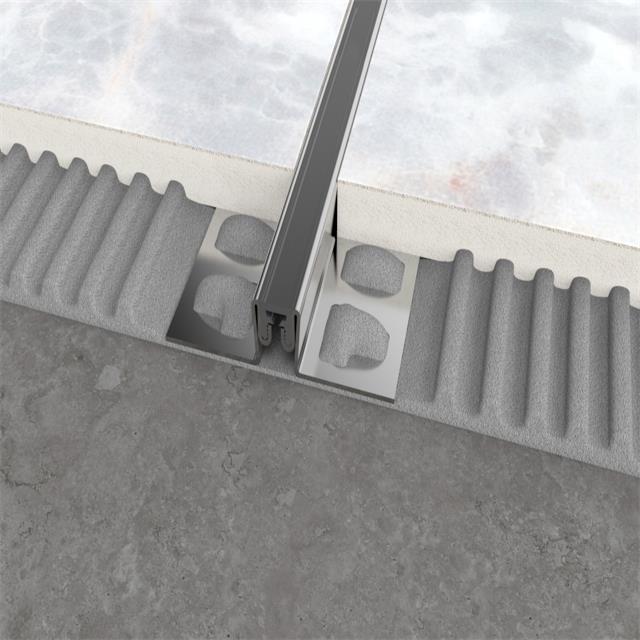 Expansion joint with removable inserts