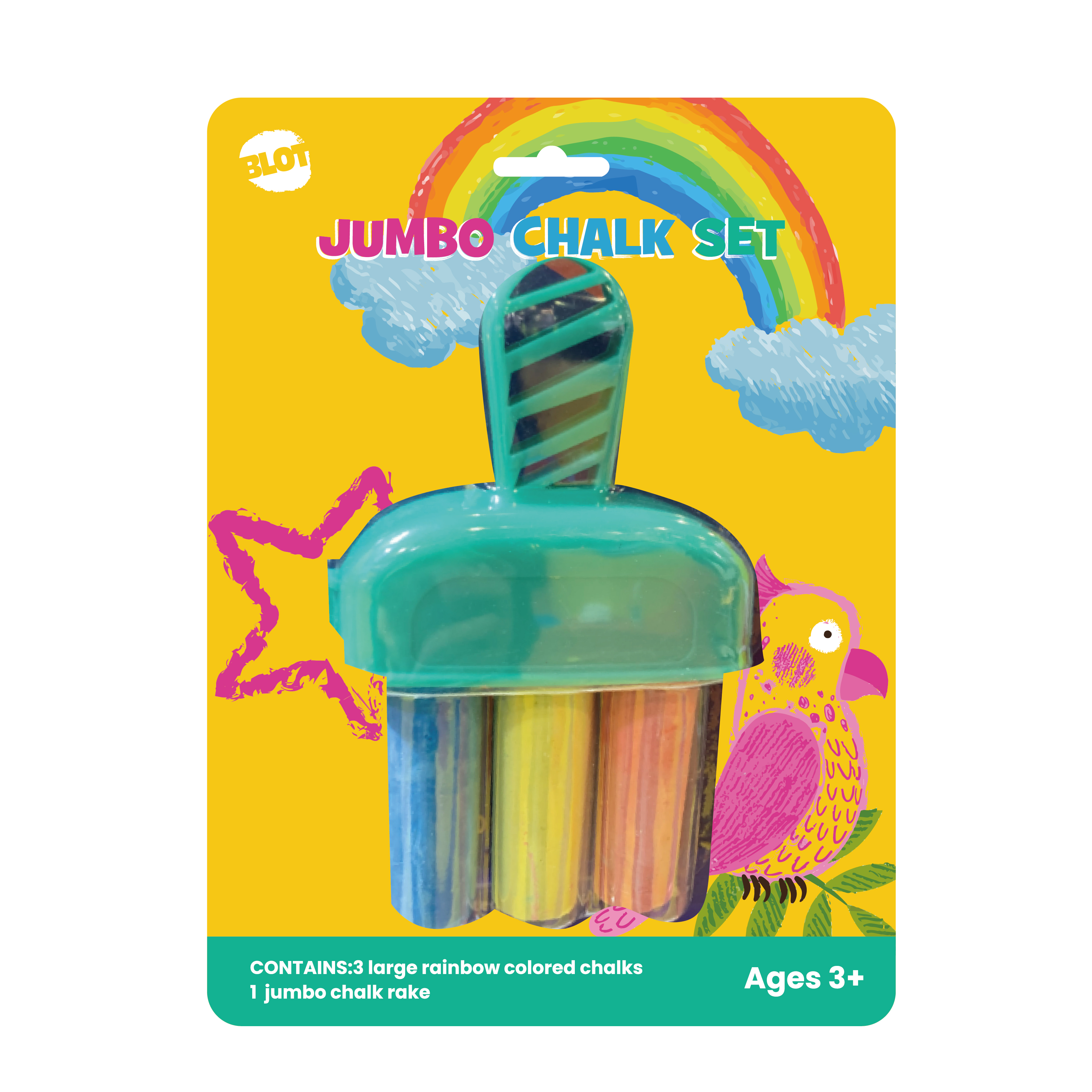 Jumbo Chalk Set