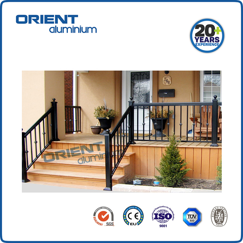 Customized Aluminium Railing for balcony and stair, Certified By CE and ISO9001