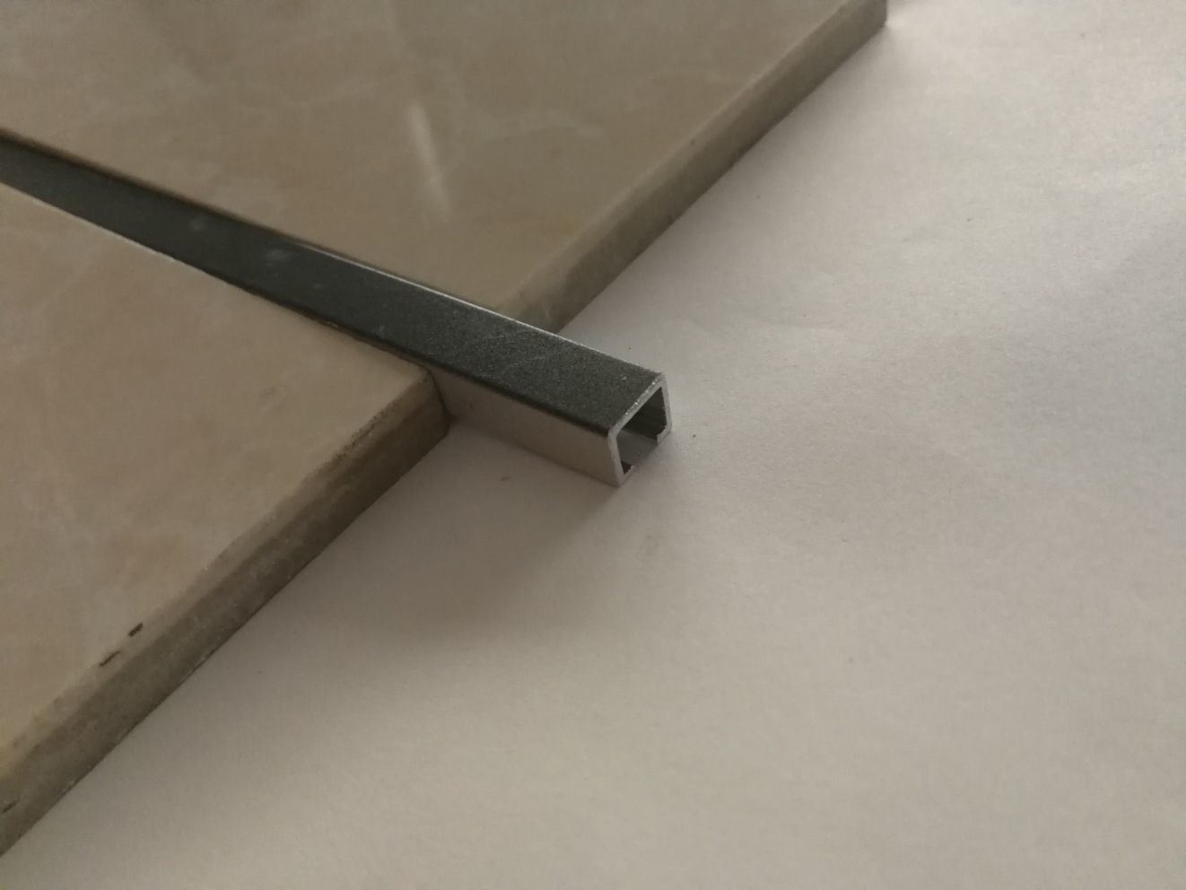 Stainless steel flat&domed listello
