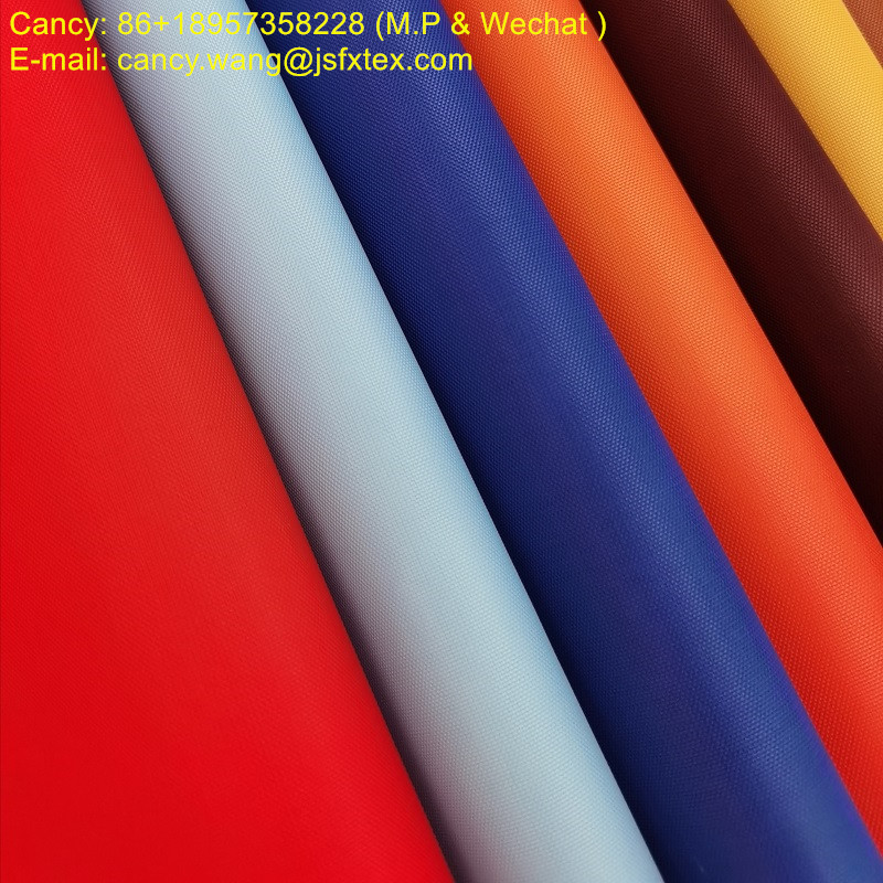 200d*200d Oxford Fabric Pu Coated