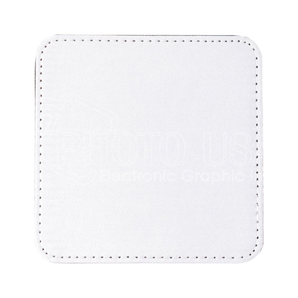 Sublimation Fabric Coasters with PU Back
