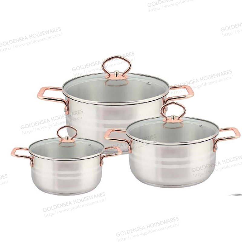 Stainless steel cookware set