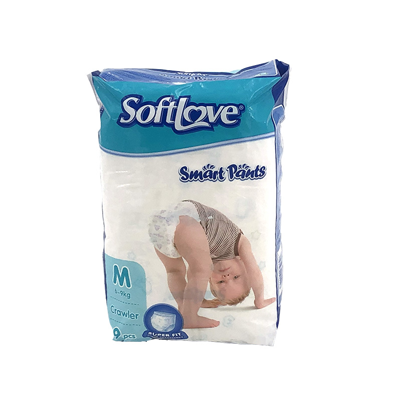 Softlove Baby Smart Pant Medium Size 9pcs