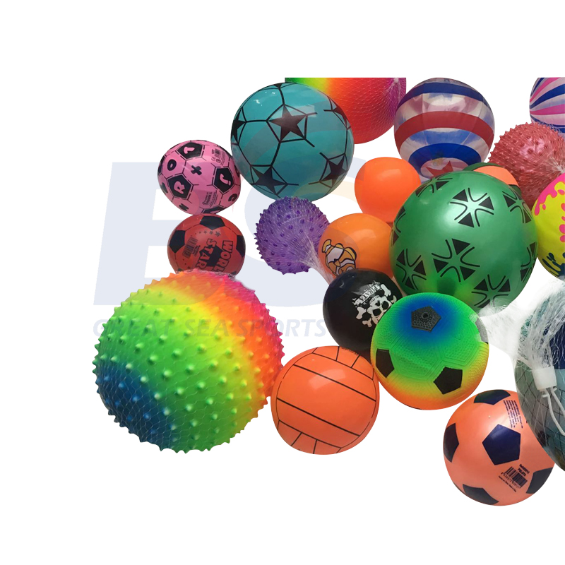 Plastic Inflatable Pvc Beach Balls interesting pvc inflatable ball for playing Rainbow ball