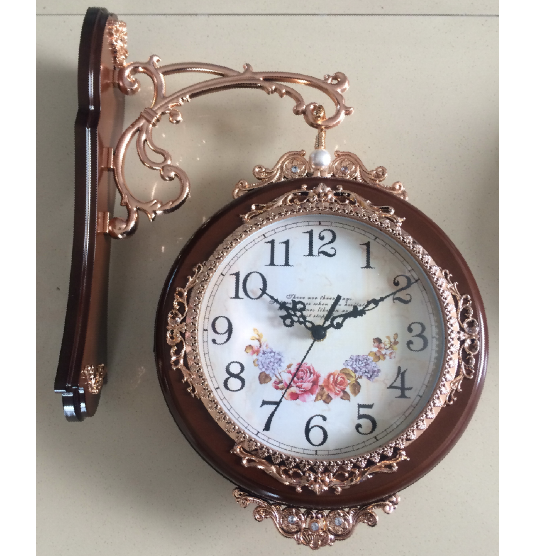 Double Side Wall Clock
