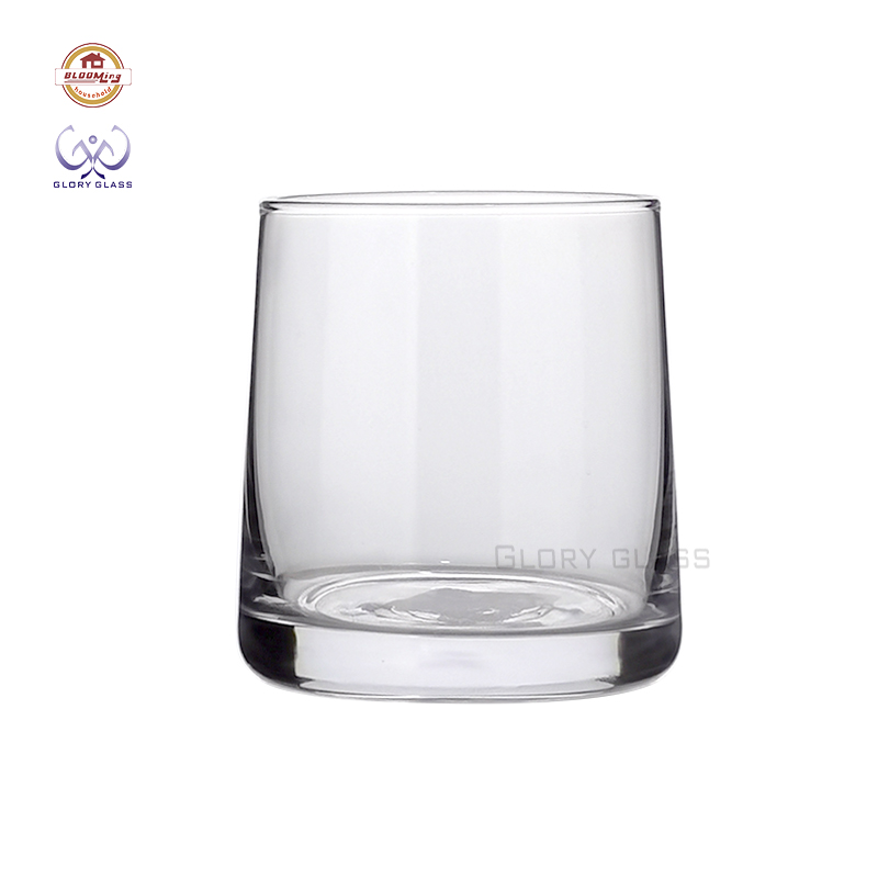 Single glass cup