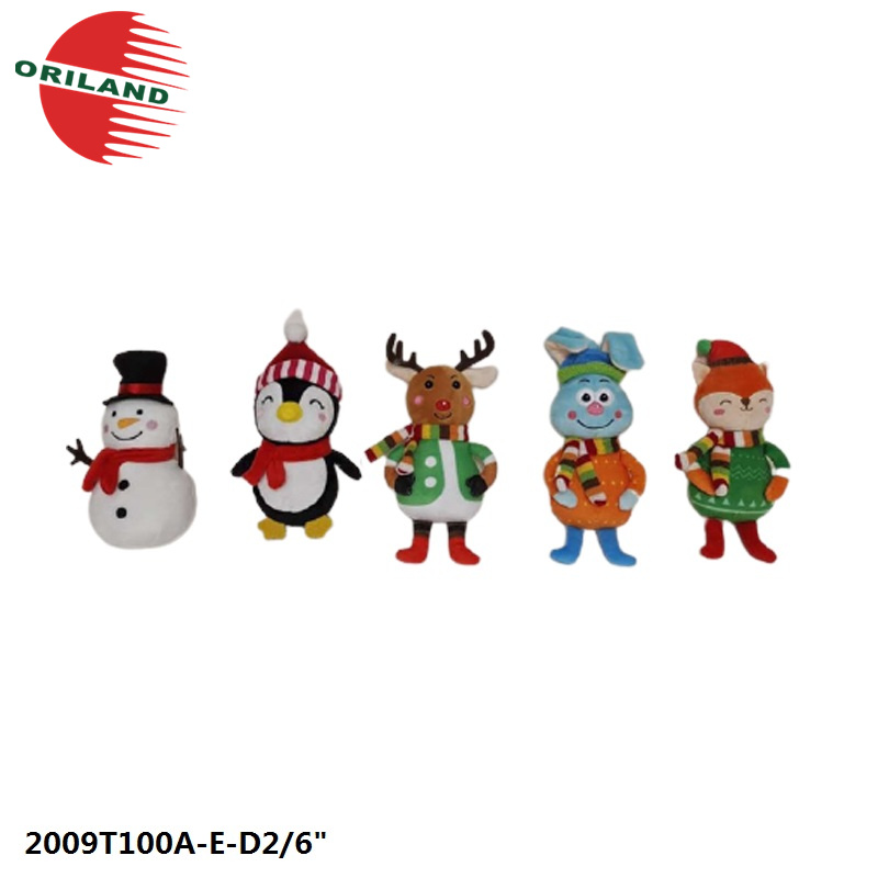 Christmas soft toys plush gift present stuffed toy for kids baby