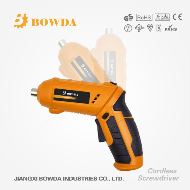3.6V/4.8V Cordless electric screwdriver