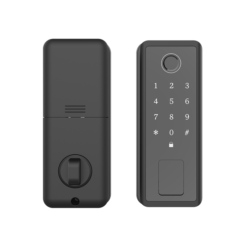 Goodum fingerprint Rfid Card Password Keypad Single Latch Smart Digital Door Lock D58 For Apartment/Office