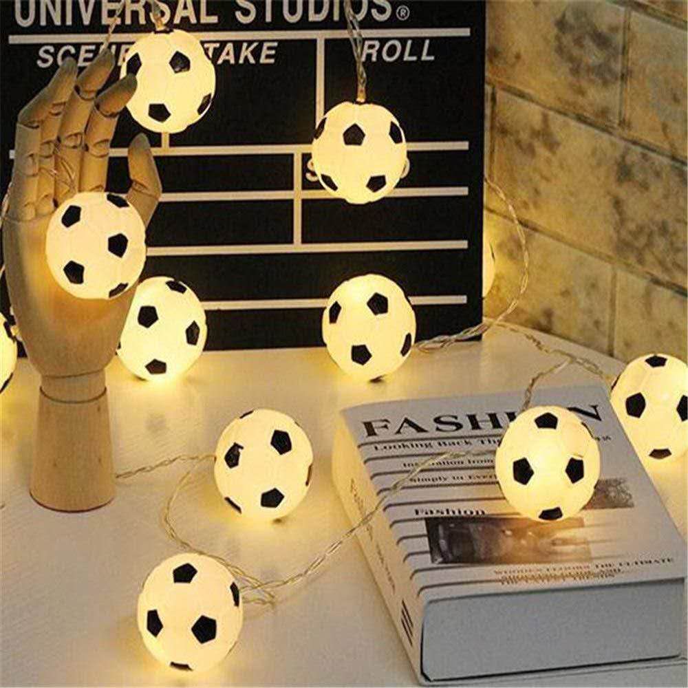 Sport football hanging led string lights