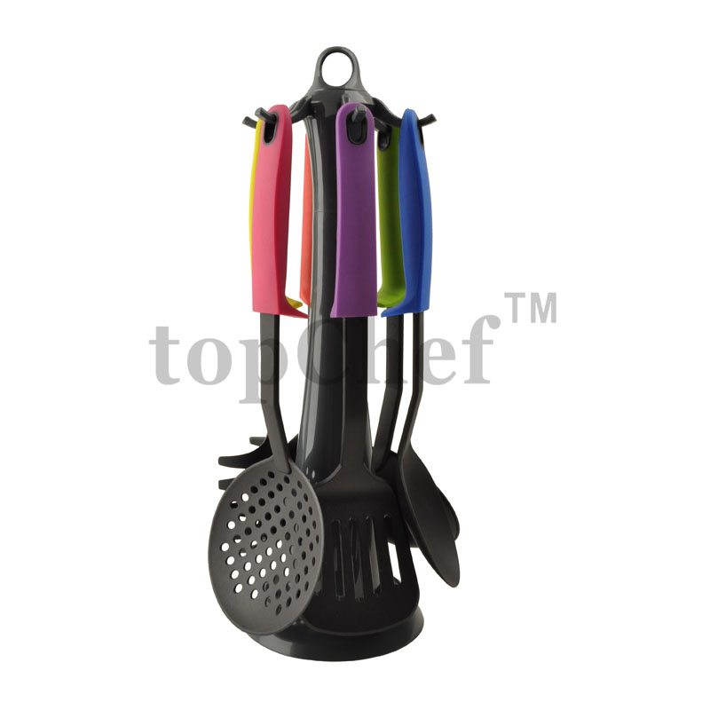 7 pcs nylon kitchen utensil set