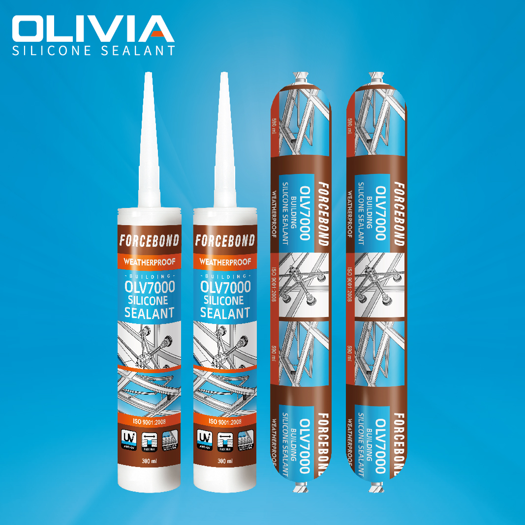 Neutral Weatherproof 35% Movement Silicone Sealant OLV7000