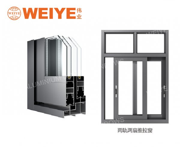 100 series 2 tracks sliding window