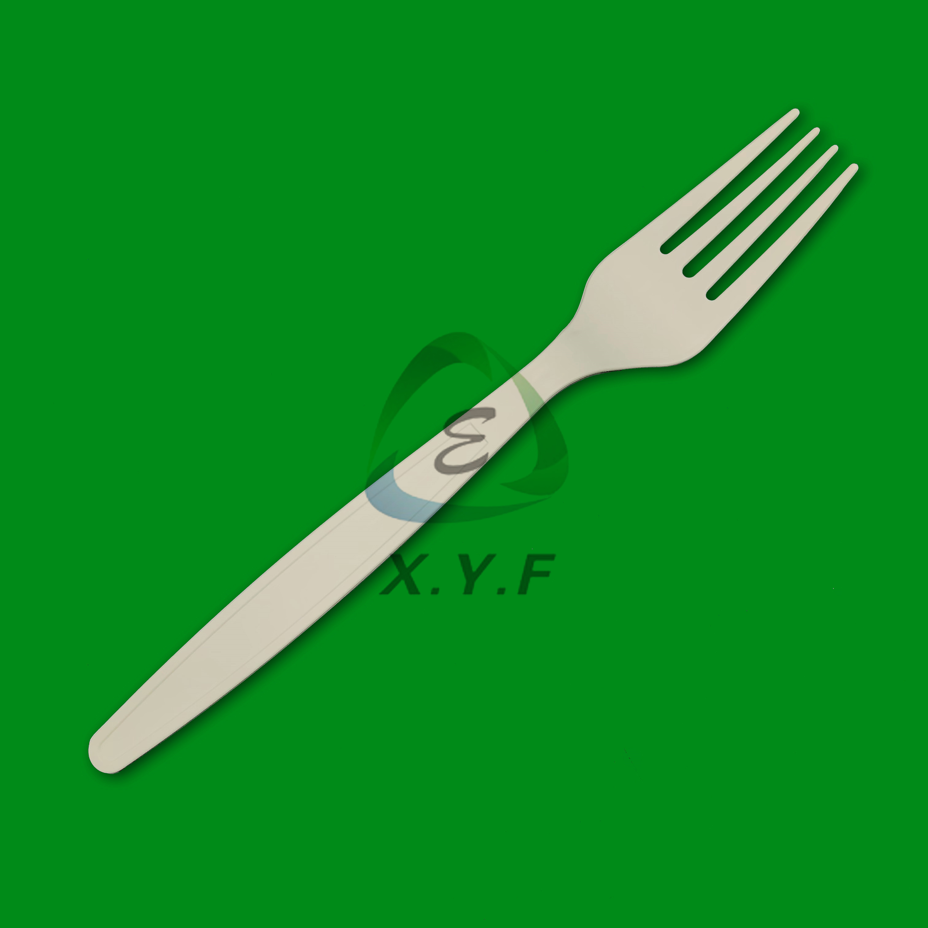 100% biodegradable and compostable CPLA dinner fork