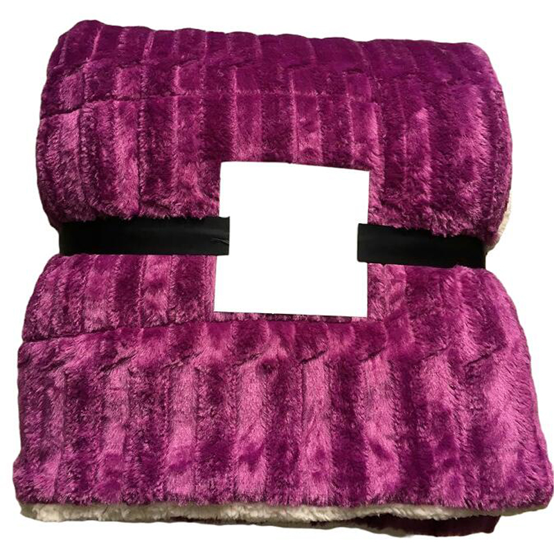 Plush blanket shaggy fluffy blanket