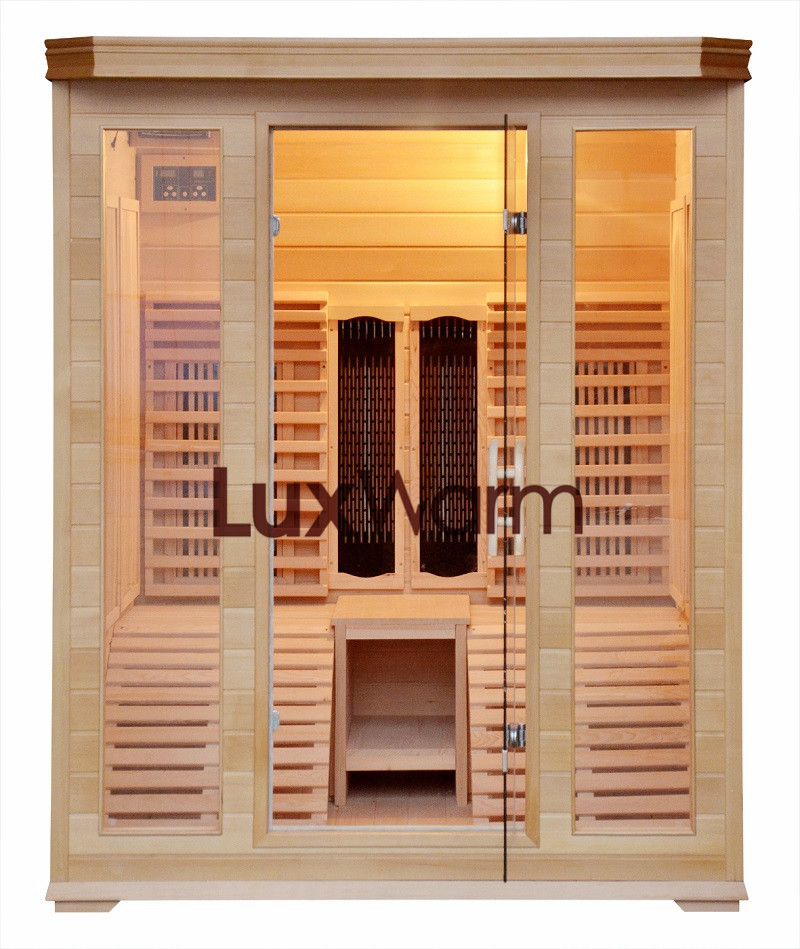 Lounge style mixed infrared sauna