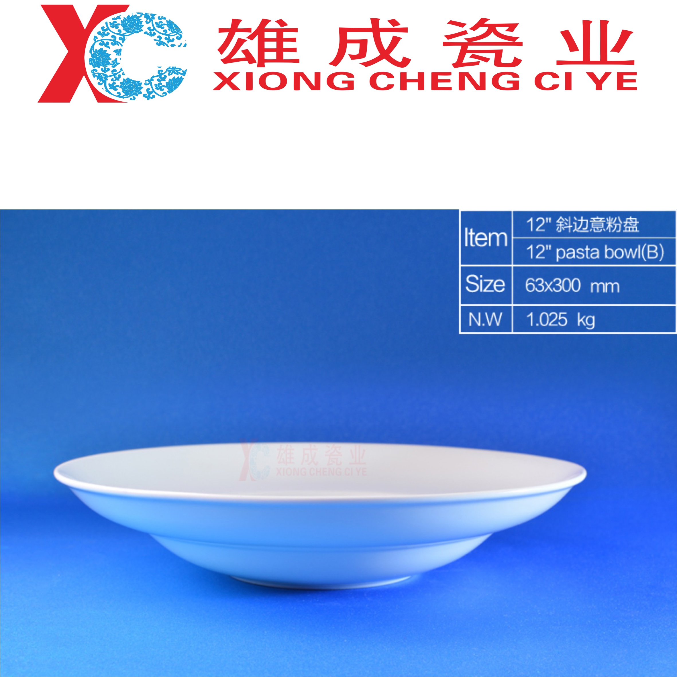 12'' pasta bowl