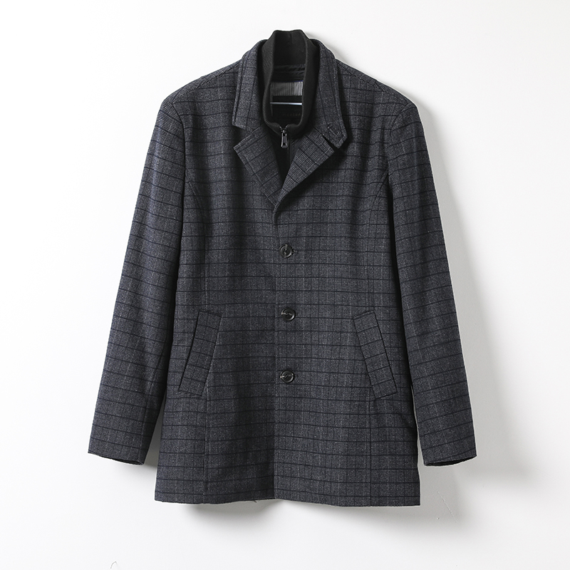 Men's Wool Mix Coat